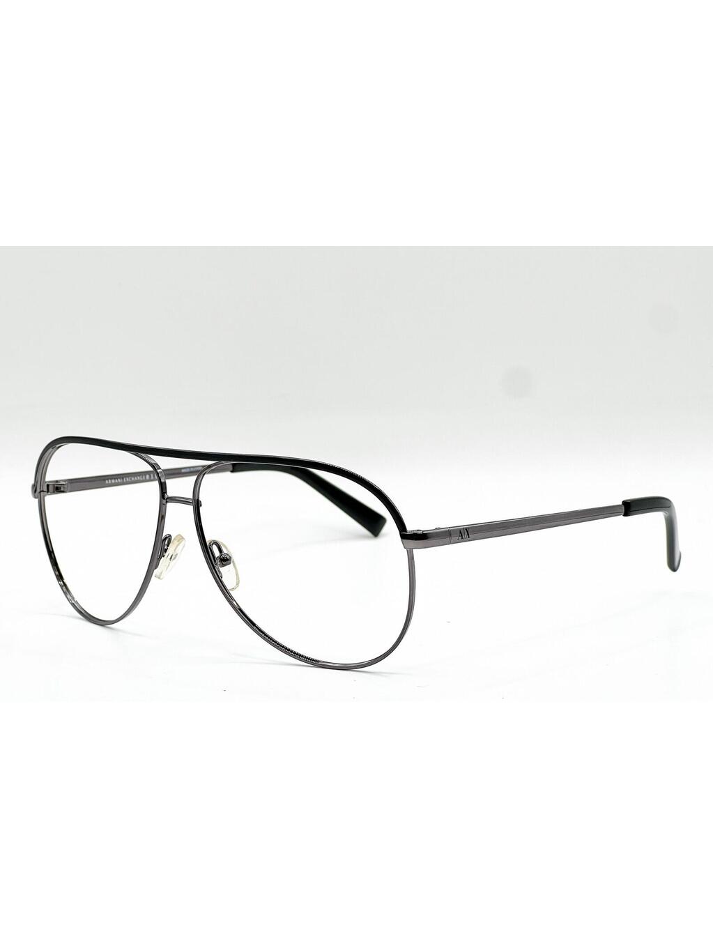 Armani Exchange Ax 2002 6006/11 Gunmetal Black Authentic Eyeglasses 61-12-140